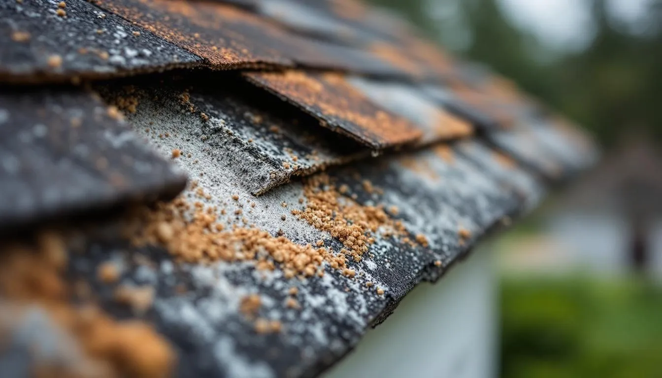 Granule Loss and Shingle Deterioration in Charlotte